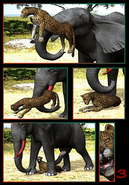 3d_(artwork) ambiguous_gender better_version_at_source big_penis blood bodily_fluids cheetah comic deep_penetration digital_media_(artwork) drages duo elephant elephantid erection felid feline feral feral_on_feral forced genitals gore huge_penis imminent_rape imminent_sex improvised_dildo improvised_sex_toy it'll_never_fit large_penetration male male/ambiguous mammal penetration penis proboscidean realistic_feral size_difference smaller_penetrated