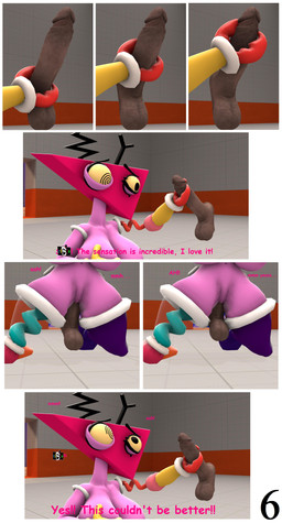 big_breasts big_butt big_eyes breasts brown_genitals brown_penis butt censored_text claws clothing deep_penetration female for_a_head genitals geometric gloves hand_on_penis handwear kneeling legwear looking_at_genitalia looking_at_penis looking_pleasured looking_up masturbation moan natural_breasts on_ground on_knee penetration penis pink_body pink_vulva purple_clothing purple_legwear purple_stockings red_claw sex solo spread_legs spreading stockings text thick_thighs touching_penis translucent translucent_arms translucent_legs triangle_(shape) triangle_head vaginal vaginal_penetration vulva wide_hips yellow_clothing yellow_eyes yellow_gloves yellow_handwear 5naptrap glitch_productions the_amazing_digital_circus zooble_(tadc) animate_inanimate humanoid living_toy object_head 3d_(artwork) absurd_res censored comic comic_sans digital_media_(artwork) hi_res source_filmmaker_(artwork)