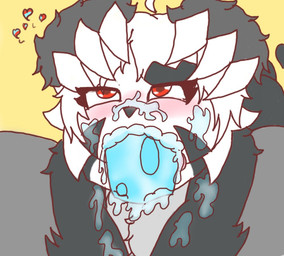 anthro bodily_fluids cum cum_in_mouth cum_inside duo fellatio female forceful genital_fluids male male/female oral penile sex amalgama125 amal_(amalgama125) umbra_(defunctumbra) arthropod domestic_cat felid feline felis insect lepidopteran mammal moth