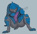 animal_genitalia anus erection genital_slit genitals male nude penis simple_background solo charbold bioware electronic_arts mass_effect fan_character alien humanoid krogan scalie hi_res