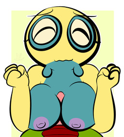 4_fingers anthro anthro_on_anthro big_breasts blue_body blue_scales border breast_play breasts duo erection eyes_closed faceless_character faceless_male female female_focus fingers fist genitals green_body green_scales huge_breasts interspecies looking_at_viewer male male/female nipples penis pink_nipples purple_nipples raised_arm scales sex simple_background smile solo_focus tapering_penis titfuck white_border yellow_background yellow_body yellow_scales thefablednekos nintendo pokemon dia_(thefablednekos) jay_(thefablednekos) dunsparce generation_2_pokemon larvitar pokemon_(species) 2016 dated digital_media_(artwork) hi_res