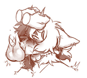 andromorph andromorph_penetrated anthro arm_tuft balls blush blush_lines bodily_fluids chest_tuft crying crying_while_penetrated cum cum_in_mouth cum_in_throat cum_inside cumshot curved_horn deep_throat disembodied_hand disembodied_penis drinking drinking_cum dripping drooling duo ear_tuft ears_back ejaculation erection face_fucking fellatio genital_fluids genitals grabbing_head hair half-closed_eyes head_grab head_push heart_eyes heart_symbol horn horn_grab horn_pull humanoid_genitalia humanoid_penis intersex intersex_penetrated irrumatio male male/male male_penetrated male_penetrating male_penetrating_male motion_blur motion_lines multicolored_hair narrowed_eyes neck_bulge neck_scar oral oral_penetration orgasm penetration penile penis penis_in_mouth pivoted_ears pushing_head questionable_consent saliva saliva_drip saliva_on_penis saliva_string scar seductive sex shoulder_tuft simple_background submissive submissive_andromorph submissive_intersex swallowing tears tears_of_pleasure teary_eyes tuft two_tone_hair jimnsei jimnsei_(character) ambiguous_species arctic_wolf canid canine canis mammal wolf black_and_white monochrome andromorph_(lore) trans_(lore) trans_man_(lore)