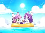 2014 avian bird blue_eyes boat cloud drink duo equine female flying friendship_is_magic glass green_eyes hair horn lifeloser mammal my_little_pony outside pink_hair purple_hair rarity_(mlp) sibling sisters sky sun sweetie_belle_(mlp) two_tone_hair unicorn water
Rating: Safe
Score: 6
User: 2DUK
Date: April 12, 2014