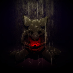 anthro balls black_body black_fur dark flaccid foreskin fur genitals heart_symbol humanoid_genitalia humanoid_penis male nude penis sad small_balls small_penis solo young young_anthro young_male dakkawoof dakka canid canine canis mammal wolf 1:1 2019