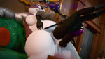 5_fingers anal anal_penetration anthro anthro_on_anthro anthro_penetrated anthro_penetrating anthro_penetrating_anthro balls belly big_belly black_balls black_body black_claws black_fur black_nose black_penis boots bottomless chair_position claws clothed clothing dutch_angle erection finger_claws fingerless_gloves fingers footwear from_behind_position fur furniture genitals glans gloves grey_boots grey_clothing grey_footwear grey_shirt grey_topwear handwear inside interspecies larger_anthro larger_male leg_grab legs_up male male/male male_on_bottom male_on_top male_penetrated male_penetrating male_penetrating_male multiple_angles on_bottom on_sofa on_top overweight overweight_anthro overweight_male penetration penis prosthetic prosthetic_arm prosthetic_limb pupils purple_glans purple_penis sex shirt shoes sitting size_difference smaller_anthro smaller_male smaller_penetrated smile sofa sound_effects thick_thighs thigh_grab thrusting topwear whiskers white_balls white_penis yellow_eyes twitchyanimation cartoon_network epic_games fortnite mao_mao:_heroes_of_pure_heart azuki_(fortnite) badgerclops badger domestic_cat felid feline felis mammal mustelid musteline 16:9 2025 3d_(artwork) 3d_animation animated digital_media_(artwork) hi_res loop short_playtime sound voice_acted webm widescreen