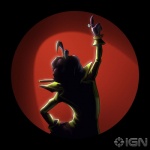 ambiguous_gender anthro cigar clothing dancing diamond_(gem) gem jacket ring solo topwear unknown_artist sly_cooper_(series) sony_corporation sony_interactive_entertainment sucker_punch_productions dimitri_lousteau iguana iguanid lizard reptile scalie 1:1 hi_res official_art watermark