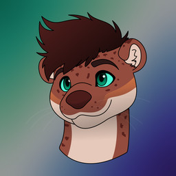 brown_body brown_fur brown_hair fur gradient_background green_eyes hair happy lgbt_pride male pride_colors rainbow_flag rainbow_pride_flag rainbow_symbol simple_background solo spots svg tan_body tan_fur vincian_pride_colors whiskers cyropaws cyro_paws_(cyropaws) hybrid otter_dragon 1:1 hi_res portrait