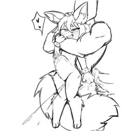 ahegao anthro anthro_penetrated arm_grab big_tail biped blush blush_lines bodily_fluids bracelet bracelet_only chokehold clenched_teeth deep_penetration digitigrade dominant dominant_human duo ejaculation eye_roll female female_penetrated fluffy fluffy_tail fucked_silly genital_fluids hair half-closed_eyes human_dominating_anthro human_on_anthro human_penetrating human_penetrating_anthro human_penetrating_female inner_ear_fluff interspecies jewelry large_penetration larger_dom larger_human looking_pleasured male male/female male_dominating_female male_penetrating male_penetrating_anthro male_penetrating_female motion_blur motion_lines narrowed_eyes one_sided_climax orgasm orgasm_face painful_penetration paws penetration penile penile_penetration penis_in_vagina questionable_consent rough_sex sex short_hair size_difference smaller_anthro smaller_female smaller_penetrated spiked_bracelet spikes suspended_via_penetration tail tapping_out tears tears_of_pleasure teeth thrusting_forward tuft vaginal vaginal_fluids vaginal_orgasm vaginal_penetration vaginal_squirting vaginal_squirting_while_penetrated saeko_art canid canine fox human mammal 1:1 2026 absurd_res hi_res monochrome