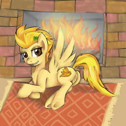 2013 colored cutie_mark equine female feral fireplace friendship_is_magic hair horse inside looking_at_viewer lying mammal my_little_pony on_side orange_hair pegasus pony poprocks pussy smile solo spitfire_(mlp) wings wonderbolts_(mlp)
Rating: Explicit
Score: 8
User: lemongrab
Date: December 17, 2013