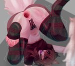 anal_fluids anal_juice_string anal_only anthro anus bdsm bedroom_eyes big_butt big_tail bodily_fluids bondage bottomless bound butt clothed clothing dildo female gaping gaping_anus legwear looking_pleasured narrowed_eyes pawpads paws pussy_tape seductive sex_toy solo sweat sweaty_butt sweaty_legs sweaty_thighs tail tape thigh_highs p3ntagasm penta_(p3ntagasm) domestic_cat felid feline felis mammal hi_res