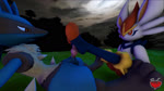 16:9 3d_(artwork) ambiguous_gender animated anthro balls blue_body blue_fur bodily_fluids canid canine cinderace cum digital_media_(artwork) duo erection feet first_person_view foot_fetish foot_focus foot_play footjob foxmccloud287 fur generation_4_pokemon generation_8_pokemon genital_fluids genitals hi_res high_framerate huge_filesize humanoid lagomorph long_playtime lucario male male/ambiguous mammal nintendo no_sound paws penis pokemon pokemon_(species) sex toes webm white_body white_fur widescreen
