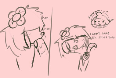 anthro blush dessert duo eyelashes eyes_closed female flower food ice_cream male plant sucking suggestive tongue two_panel_image bean0tastic echino_(bean0tastic) twig_(bean0tastic) domestic_cat elemental_creature elemental_humanoid felid feline felis flora_fauna humanoid mammal plant_humanoid hi_res tagme