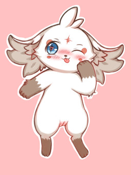 female feral solo kris_(artist) kuro_games wuthering_waves abby_(wuthering_waves) lagomorph leporid mammal rabbit 3:4 absurd_res hi_res