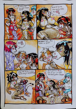 age_difference anal anal_penetration animal_genitalia animal_penis anthro anthro_on_anthro anthro_penetrated anthro_penetrating anthro_penetrating_anthro areola barbed_humanoid_penis big_penis biped blush bodily_fluids breasts clitoris cum cum_on_face cumshot dialogue duo ejaculation equine_genitalia equine_penis erection female female_penetrated fingering fisting genital_fluids genitals glans group hair humanoid_genitalia humanoid_penis hybrid_genitalia hybrid_penis interspecies larger_female licking looking_pleasured male male/female male_penetrating male_penetrating_female masturbation muscular muscular_anthro muscular_male muscular_young nipples older_female open_mouth open_smile orgasm peeing penetration penile penile_masturbation penile_penetration penile_spines penis penis_in_ass sex shota size_difference small_but_hung smaller_male smile speech_bubble tail tail_tuft text tongue tongue_out trio tuft urine vaginal vaginal_fingering vaginal_fisting vaginal_masturbation vaginal_penetration vein veiny_penis vulva watersports young young_anthro young_male younger_male mariano chuck_(netreek) yasima asinus canid canine canis domestic_dog donkey equid equine felid feline leopardus mammal mouse murid murine ocelot rodent comic english_text hi_res