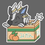 accessory box container dreadlocks eyes_closed feral grey_body hair_accessory hair_tie hooves male mane solo stripes littlebuizel nintendo pokemon ruzestrika generation_5_pokemon pokemon_(species) zebstrika 1:1