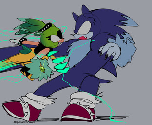 accessory anthro belly black_clothing black_shirt black_topwear blue_arms blue_belly blue_body blue_fur bottomwear bracelet caught_off_guard claws clothed clothed_anthro clothed_female clothing duo fangs female fight footwear fully_clothed fully_clothed_anthro fully_clothed_female fur green_body green_fur hair hair_accessory hairband jewelry long_arm long_arms male pants ponytail quills_(anatomy) red_clothing red_footwear red_shoes sharp_teeth shirt shoes smile socks stretchy surprised tan_arms tan_mouth teeth topwear transformation transformation_sequence yellow_bottomwear yellow_clothing yellow_footwear yellow_pants yellow_shoes quavernsfw idw_publishing sega sonic_the_hedgehog_(comics) sonic_the_hedgehog_(idw) sonic_the_hedgehog_(series) sonic_unleashed sonic_the_werehog surge_the_tenrec surge_the_wererec afrosoricid eulipotyphlan mammal tenrec werecreature wereeulipotyphlan werehog wererec guide_lines hi_res sketch