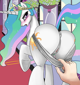2013 absurd_res anus blush butt crown cutie_mark disembodied_hand duo edit equine female feral friendship_is_magic fur hair hi_res hooves horn horse human inside john_joseco kinkypinkie long_hair looking_back mammal multi-colored_hair my_little_pony panties panties_down panty_pull pony presenting presenting_hindquarters presenting_pussy princess_celestia_(mlp) purple_eyes pussy raised_leg raised_tail rammbrony standing underwear undressing white_fur
Rating: Explicit
Score: 23
User: lemongrab
Date: December 21, 2013