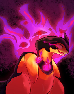 anthro aura black_background black_body black_fur bodily_fluids colored_fire creepy creepy_face creepy_smile dripping feral fire fur glistening glistening_eyes glowing glowing_eyes light looking_at_viewer male male_anthro open_mouth open_smile pink_aura pink_eyes pink_fire saliva saliva_string scary semi-anthro shadow simple_background slightly_chubby slightly_chubby_feral slightly_chubby_male smile solo tan_body tan_fur felipotyphlosion nintendo pokemon badger generation_8_pokemon hisuian_form hisuian_typhlosion mammal mustelid musteline pokemon_(species) regional_form_(pokemon) absurd_res hi_res lighting
