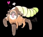 ^_^ ambiguous_gender annoyed duo eyes_closed feral heart_symbol licking simple_background smile tongue tongue_out transparent_background cb129 half-life valve antlion_(half-life) antlion_grub_(half-life) headcrab alpha_channel colored_pencil_(artwork) traditional_media_(artwork)