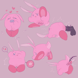 3_toes abdominal_bulge after_sex all_fours alternate_species anal anal_beads anal_beads_in_ass anal_penetration animal_genitalia animal_penis anus ass_up bedroom_eyes belly belly_inflation biped blue_eyes blush blush_stickers bodily_fluids butt censor_bar censored_genitalia censored_penis censored_vulva condom condom_in_mouth countershade_tail countershading crab_walk crossgender cum cum_from_vagina cum_in_vagina cum_inflation cum_inside cutaway dildo dildo_in_vagina dildo_insertion dildo_vibrator disembodied_penis double_penetration duo ears_down ejaculation equine_genitalia equine_penis eyes_closed feet female female_focus female_penetrated filled_condom from_front_position front_view fur genital_fluids genitals heart_symbol huge_penetration impregnation ineffective_censorship inflation internal internal_vaginal inviting_to_sex leaking_cum looking_at_viewer looking_back looking_back_at_viewer male male/female male_penetrating male_penetrating_female medial_ring mouth_hold narrowed_eyes object_in_ass object_in_mouth one_eye_closed one_leg_up open_mouth orgasm_face ovum penetration penile penile_penetration penis penis_in_vagina pink_anus pink_belly pink_body pink_fur pink_vulva pivoted_ears plump_labia presenting presenting_anus presenting_hindquarters presenting_vulva puffy_anus pupils raised_leg raised_tail rear_view red_body red_fur scut_tail seductive sex sex_toy sex_toy_in_ass sex_toy_in_vagina sex_toy_insertion sexual_barrier_device short_tail side_view simple_background solo solo_focus speech_bubble sperm_cell spread_legs spreading tail three-quarter_view toes tongue tongue_out vaginal vaginal_fluid_string vaginal_fluids vaginal_penetration vaginal_squirting vibrator vulva white_background white_pupils wink winking_at_viewer ariarik_o0 kirby_(series) nintendo kirby lagomorph leporid mammal rabbit 1:1 2023 censored digital_drawing_(artwork) digital_media_(artwork) hi_res japanese_description