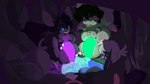 abs afro anthro balls bat_wings big_balls big_claws big_ears big_nipples big_penis black_hair black_sclera blue_eyes blue_penis bodily_fluids breasts buttons_(nipples) cave cavern claws cum cum_fountain fangs fluffy fluffy_hair fur genital_fluids genitals glowing glowing_eyes glowing_genitalia glowing_penis green_penis grey_body grey_fur grey_nipples gripping_penis group gushing gynomorph hair huge_balls huge_nipples huge_penis hyper hyper_balls hyper_genitalia hyper_penis infinite_cum infinite_genital_fluids intersex macro male membrane_(anatomy) membranous_wings muscle_tone muscular muscular_male nipples nubbed_penis nude paws penis purple_penis rodent_tail sitting sitting_on_ledge teeth thick_thighs toe_claws trio unusual_bodily_fluids unusual_cum unusual_genital_fluids water water_cum white_hair wings tefemmosus lemonfaace lilithdog lilithdog_(nimmy) bat fountain_bat mammal nimmy 16:9 4k absurd_res hi_res widescreen