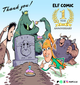 3_fingers anniversary armor barefoot beard big_nose birthday_cake black_beard black_eyes black_facial_hair black_hair cake cake_slice candle clothed clothing dessert dress facial_hair feet female fingers fire food grave green_body green_clothing green_dress green_skin grin group hair hairy headgear helmet horn horned_helmet humanoid_pointy_ears humor light_body light_skin lit_candle long_hair male navel orange_hair parody pointy_ears pointy_nose ponytail purple_beard purple_facial_hair short_hair smile tan_body tan_skin text tombstone merrivius elf_comic green_arrow_headstone_meme dwarf_(merrivius) elf_(merrivius) human_(merrivius) orc_(merrivius) dwarf elf goblin human humanoid mammal orc 2025 artist_name digital_drawing_(artwork) digital_media_(artwork) hi_res meme