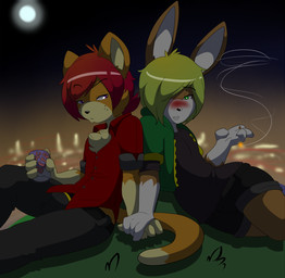 2014 alcohol anthro beer beverage black_nose blush cigarette clothing duo feline grass hair hand_holding lagomorph male male/male mammal moon munks night outside rabbit sitting text
Rating: Questionable
Score: 3
User: terminal11
Date: February 23, 2015 2014 alcohol anthro beer beverage black_nose blush cigarette clothing duo feline grass hair hand_holding lagomorph male male/male mammal moon munks night outside rabbit sitting text
Rating: Questionable
Score: 3
User: terminal11
Date: February 23, 2015