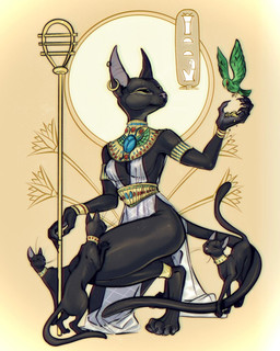 accessory anthro barefoot black_body breasts claws clothed clothing decorative_scarab dress ear_piercing ear_ring egyptian egyptian_clothing eyes_closed feeding_birds feet female feral flower fur group inner_boob jewelry long_tail makeup mouth_closed necklace piercing plant ring_piercing side_boob solo_focus staff tail thick_thighs usekh missupacey egyptian_mythology middle_eastern_mythology mythology bast avian deity domestic_cat felid feline felis mammal 2021 4:5 digital_media_(artwork) hi_res