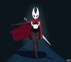 ambiguous_gender anal animal_genitalia anthro balls big_breasts black_body blue_nipples breasts cloak clothing duo equine_genitalia genitals gynomorph intersex intersex/ambiguous mask melee_weapon mostly_nude mostly_nude_gynomorph nipples penis size_difference sword weapon capitanharisma hollow_knight_(franchise) team_cherry hornet_(hollow_knight) the_knight_(hollow_knight) arthropod vessel_(species) absurd_res alternate_version_at_source hi_res half_sister_(lore) incest_(lore) sibling_(lore) sister_(lore)