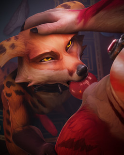 animal_genitalia anthro big_ears bodily_fluids claws collar collar_only deep_throat drooling duo erection fellatio fur fur_markings genitals glistening glistening_genitalia inside kneeling knot knotted_penis looking_at_another male male/male markings nude oral oral_penetration orange_body orange_eyes orange_fur penetration penile penis red_body red_fur rug saliva saliva_on_penis sex sheath spots spotted_markings tail vixenpeeks blizzard_entertainment warcraft quinn_(vulpera) canid canine fennec_fox fox mammal true_fox vulpera 3d_(artwork) 4:5 absurd_res digital_media_(artwork) hi_res