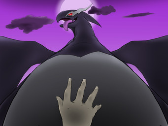 belly belly_focus duo feral first_person_view looking_at_viewer male moon night open_mouth tongue naoki185 nintendo pokemon generation_2_pokemon generation_3_pokemon legendary_pokemon pokemon_(species) shadow_lugia shadow_pokemon 4:3 hi_res