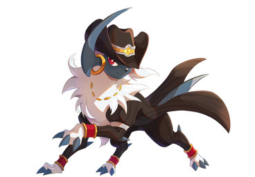 ambiguous_gender anklet blue_body blue_claws bottomwear bracelet claw_toes claws clothed clothed_feral clothing digitigrade feral finger_claws fur holowear_(pokemon) jewelry necklace one_eye_obstructed pants pattern_bottomwear pattern_clothing pattern_pants pattern_shirt pattern_topwear quadruped raised_hand red_eyes shirt simple_background solo striped_bottomwear striped_clothing striped_pants striped_shirt striped_topwear stripes toe_claws topwear white_background white_body white_fur tenebscuro nintendo pokemon pokemon_unite dark_suit_style_absol absol generation_3_pokemon pokemon_(species) absurd_res hi_res shaded