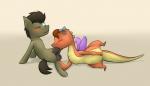 duo fellatio female feral interspecies male male/female oral penile sex simple_background tail marsminer hasbro my_little_pony mythology theotakux whimsey_weatherbe_(pre-g4) dragon mythological_creature mythological_scalie scalie digital_media_(artwork) hi_res