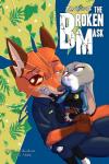 2017 akiric anthro badge blue_background broken_glass bulletproof_vest canid canine clothed clothing comic cover cover_art cover_page cuddling dipstick_ears disney duo ear_markings english_text eye_contact eyewear female fox glass green_eyes half-closed_eyes judy_hopps lagomorph leporid looking_at_another male mammal multicolored_ears narrowed_eyes necktie nick_wilde on_lap police police_uniform purple_eyes rabbit red_fox simple_background sitting_on_lap sunglasses text title_card true_fox uniform zootopia