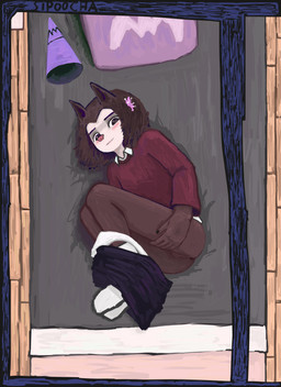 adolescent anthro anus biped black_bottomwear black_clothing black_eyes black_nails blush bottomwear brown_body brown_fur brown_hair clothed clothed_anthro clothed_female clothing colored_nails female footwear fur genitals hair hat headgear headwear nails panties panties_down partially_clothed pink_nose presenting red_clothing red_sweater red_topwear shirt smile socks solo sweater topwear underwear underwear_down vulva white_clothing white_footwear white_shirt white_socks white_topwear white_underwear young young_anthro young_female sipoocha cartoon_network summer_camp_island hedgehog_(sci) canid canine equid eulipotyphlan hedgehog mammal absurd_res hi_res