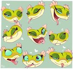 ahegao bedroom_eyes bite biting_lip biting_own_lip blue_eyes blush eye_roll eyelashes eyes_closed facial_expressions fangs female feral flower forked_tongue grin heart_symbol looking_pleasured lotus_(flower) motion_lines narrowed_eyes one_eye_closed open_mouth orgasm_face plant portraits prehensile_tongue seductive self_bite silly_face simple_background smile solo suggestive suggestive_look teeth tongue torogao wink fuf dreamworks kung_fu_panda master_viper reptile scalie snake viper absurd_res headshot_portrait hi_res multiple_images portrait