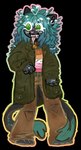 2_tails anthro bell bell_collar collar drugs female fungus hypnotic_eyes lesbian_pride_colors lgbt_pride multi_tail mushroom paws pride_colors solo tail tongue tongue_out stariibat paizo pathfinder vesper_(stariibat) animal_humanoid cat_humanoid felid felid_humanoid feline feline_humanoid humanoid mammal mammal_humanoid