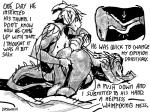 4:3 ahegao anthro black_and_white broken cutaway digital_media_(artwork) dominant dragon drawain duo empty_eyes english_text female fingering g-spot genitals hi_res inside internal looking_pleasured love male male/female mind_break monochrome mythological_creature mythological_scalie mythology pussy romantic romantic_couple scalie submissive tail text vaginal