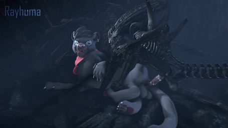 anal anal_penetration anthro anthro_penetrated balls bestiality black_body black_fur bouncing_balls bouncing_butt bouncing_penis butt duo erection feral feral_penetrated fur genitals humanoid_on_anthro humanoid_on_feral humanoid_penetrating humanoid_penetrating_anthro humanoid_penetrating_feral imminent_impregnation male male/male male_on_feral male_on_humanoid male_penetrated male_penetrating male_penetrating_male melanistic penetration penile penile_penetration penis penis_in_ass sex shadow smile tail tail_anus tongue rayhuma alien_(franchise) the_shadow_of_light shads alien felid feline felis humanoid leopard mammal pantherine xenomorph 16:9 3d_(artwork) 3d_animation animated digital_media_(artwork) high_framerate no_sound short_playtime source_filmmaker_(artwork) video widescreen