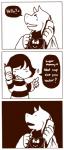 ambiguous_gender anthro bar_phone cellphone clothed clothing dialogue duo electronics eyes_closed female happy heart_symbol humor mature_anthro mature_female open_mouth phone simple_background smile suggestive text mamaito undertale undertale_(series) frisk_(undertale) toriel boss_monster_(undertale) bovid caprine human mammal 2015 comic digital_media_(artwork) english_text hi_res monochrome