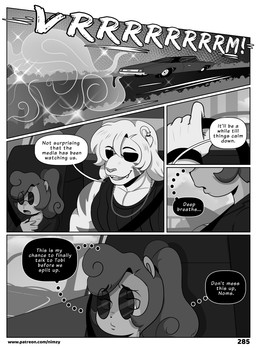 anthro car clothed clothing dialogue duo female male mouth_closed open_mouth pupils sitting size_difference speech_bubble text three-quarter_view topwear vehicle nimzy noms_(nimzy) tobi_(nimzy) cricetid felid hamster hybrid liger mammal pantherine rodent comic english_text hi_res monochrome url