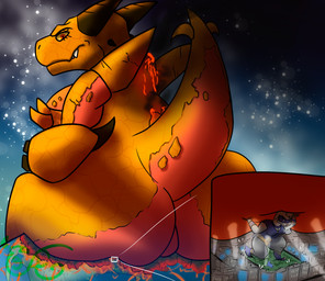 anthro big_butt breasts butt butt_crush butt_focus city city_crushing clothing destruction duo extreme_size_difference female female/female feral fur horn huge_butt hyper hyper_butt looking_at_viewer macro macro_anthro macro_female macro_focus macro_on_macro mega_bunny_(finalqed) micro nipples nude planet planet_destruction presenting presenting_hindquarters scales size_difference smile tail spicyscaliearts mythology venus_(finalqed) dragon mythological_creature mythological_scalie scalie digital_media_(artwork) hi_res