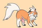 animal_genitalia canine_genitalia digitigrade feral fluffy fluffy_tail genitals knot licking licking_lips looking_at_viewer male penis seductive solo tail tongue tongue_out onesaucydragon nintendo pokemon dusk_lycanroc generation_7_pokemon lycanroc pokemon_(species) 3:2 absurd_res hi_res