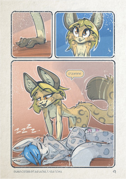 anthro blonde_hair blue_hair duo female fur grey_body grey_fur hair imminent_incest male male/female nipple_piercing nipples nude orange_eyes piercing sleeping tail text white_body white_fur yellow_body yellow_fur ratcha ella_(glazetpf) glaze_(glazetpf) felid mammal pantherine snow_leopard absurd_res comic english_text hi_res brother_(lore) brother_and_sister_(lore) sibling_(lore) sister_(lore)