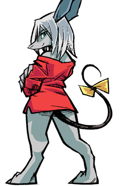 4_fingers accessory ambiguous_anthro ambiguous_gender anthro barefoot biped black_outline bottomless bottomless_ambiguous bottomless_anthro bow_ribbon claws closed_smile clothed clothed_ambiguous clothed_anthro clothing digitigrade eyebrows feet fingers furgonomics green_eyes grey_body grey_ears hair looking_at_viewer looking_back looking_back_at_viewer mouth_closed outline oversized_clothing oversized_shirt oversized_topwear pupils rat_tail rear_view red_clothing red_shirt red_topwear ribbons shirt shirt_only simple_background smile smiling_at_viewer snout solo standing tail tail_accessory tail_ribbon toe_claws topwear topwear_only white_background white_hair white_sclera yellow_ribbon 4chan_anon third-party_edit unknown_artist unknown_colorist final_fantasy final_fantasy_ix square_enix freya_crescent burmecian mammal murid murine rat rodent 2025 2:3 color_edit colored digital_drawing_(artwork) digital_media_(artwork) hatching_(art) hi_res shaded female_(lore)