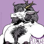 beard body_hair elderly facial_hair hair long_hair male muscular retro solo tattoo vintage olimacdoodles mythology dragon mythological_creature mythological_scalie reptile scalie 1:1 absurd_res comic half-length_portrait hi_res portrait