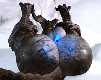 anal anus backsack balls big_balls big_butt black_claws blue_fart_cloud bottle_in_ass bottle_insertion broken_horn butt claws enclave_(fallout) enema fangs fart fart_cloud fart_fetish feet feral genitals holding_both_legs horn huge_butt leaking legs_up lying male nuka-cola nuka-cola_quantum on_back puffy_anus rear_view red_eyes solo tail teeth toes unusual_fart willie_piv fallout microsoft enclaw_(willie_piv) deathclaw scalie 3d_(artwork) 3d_animation animated digital_media_(artwork) high_framerate short_playtime sound video