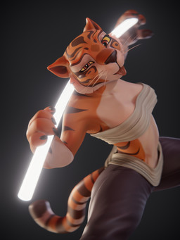 anthro athletic bandage bottomwear brown_eyes clothing female looking_at_viewer martialarts pants simple_background solo stripes suggestive warrior mess_maker sladdoska_(modeler) dreamworks kung_fu_panda master_tigress felid feline felis mammal pantherine tiger 3:4 3d_(artwork) absurd_res digital_media_(artwork) hi_res