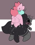 all_fours anal anal_penetration anthro balls big_balls big_butt big_penis biped black_body black_penis black_sclera black_tail blush blush_lines bodily_fluids bottomless bottomless_male butt clothed clothing duo eyebrows eyes_closed featureless_feet feet from_behind_position genital_fluids genitals glistening glistening_butt gloves_(marking) grey_hair hair heart_symbol huge_balls huge_penis larger_male leg_markings looking_back male male/male male_penetrated male_penetrating male_penetrating_male markings monotone_body multicolored_body nude nude_male open_mouth open_smile penetration penis perching_position pink_body pink_penis pink_tail precum rear_view sex simple_background size_difference smaller_male smile socks_(marking) standing sweat tail thick_thighs topwear tuft two_tone_body white_eyes wide_hips sleepysous axii_(sleepysous) licorice_(oxyoxyoxyox) amphibian axolotl marine mole_salamander salamander 2024 digital_drawing_(artwork) digital_media_(artwork)