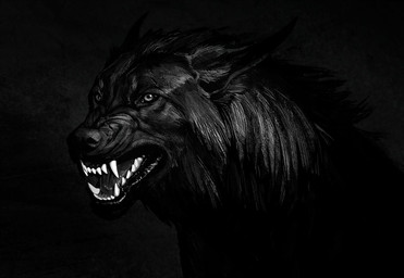 ambiguous_gender angry black_background fangs feral front_view iris looking_at_viewer no_sclera open_mouth photorealism pupils quadruped realistic side_view simple_background snarling snout solo teeth tongue atenebris canid canine canis mammal wolf 2015 black_and_white bust_portrait detailed digital_media_(artwork) digital_painting_(artwork) monochrome painting_(artwork) portrait